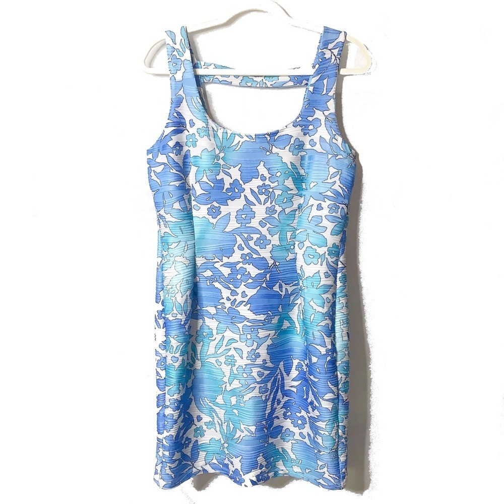 JENNIFER LOPEZ Floral Bandage Mini Dress M